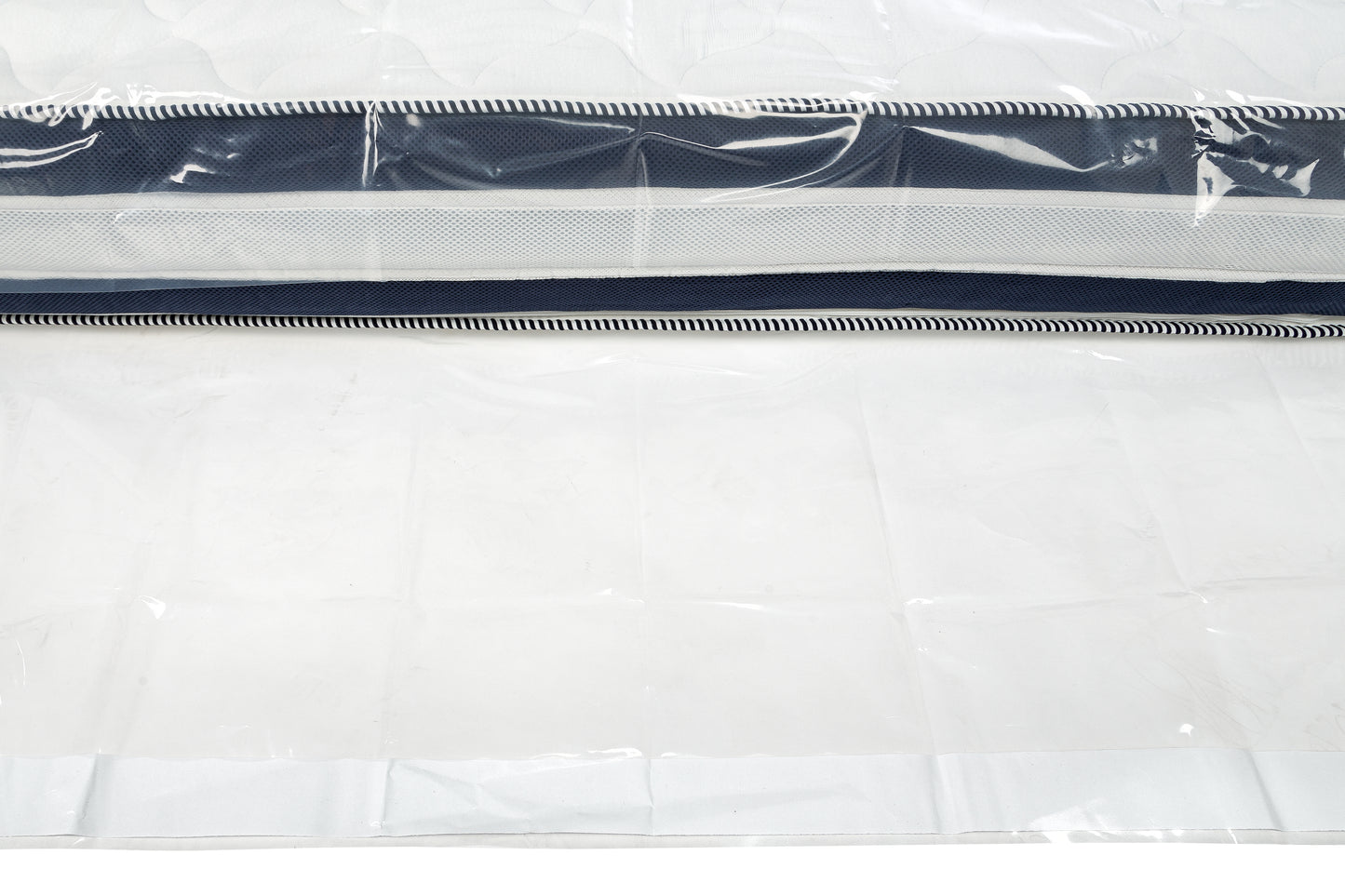 Mattress protector with adhesive tape